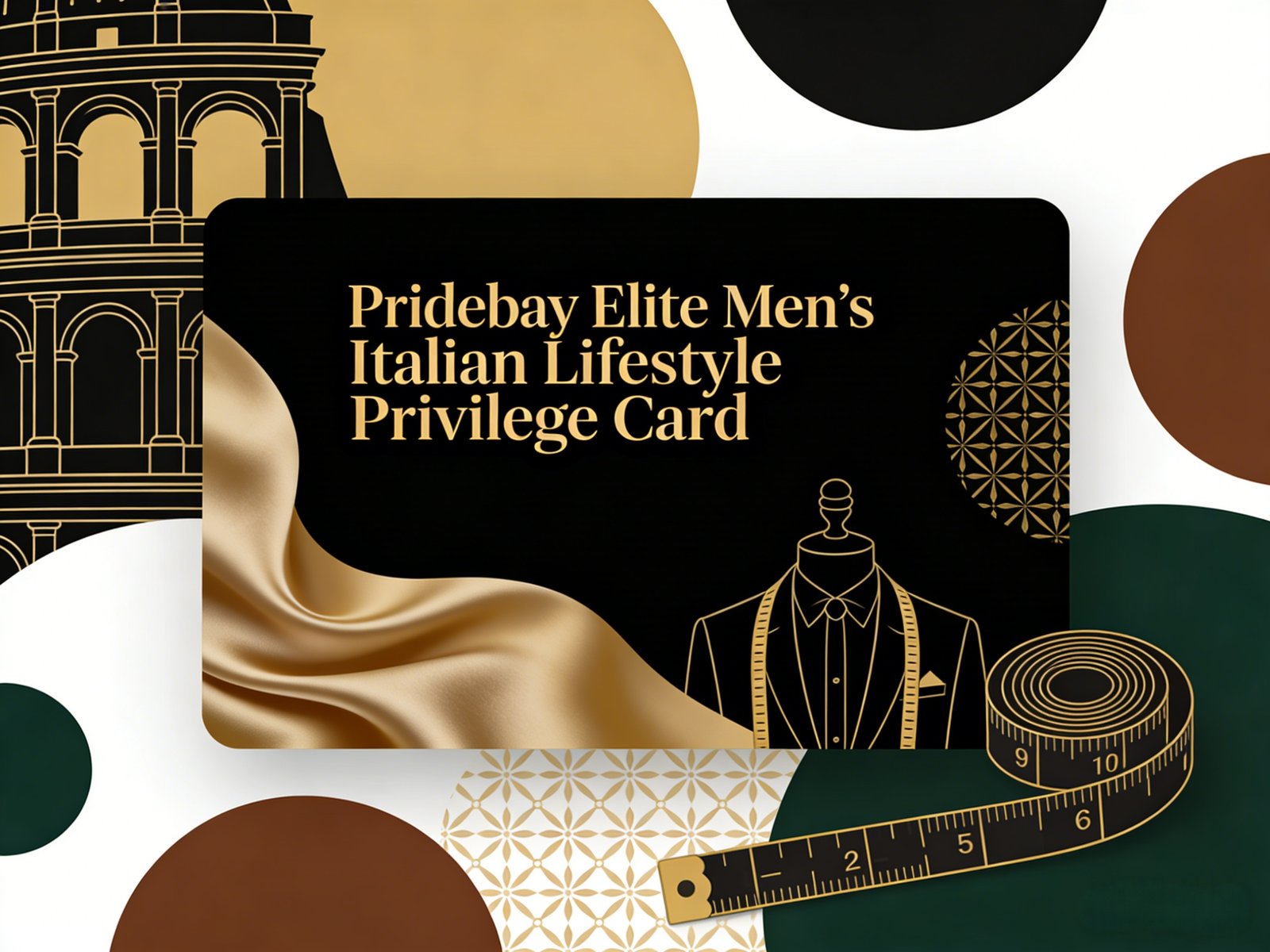 Pridebay Elite Men¡¯s Italian Lifestyle Privilege Card